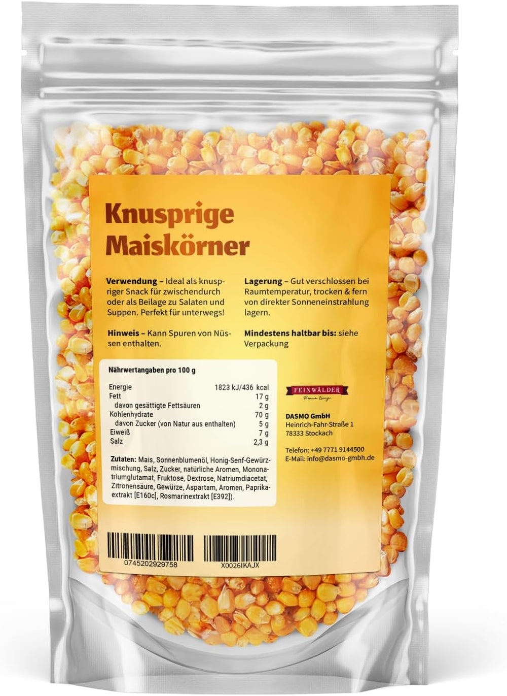 Produkt- und Verpackungsangaben in Originalgröße öffnen