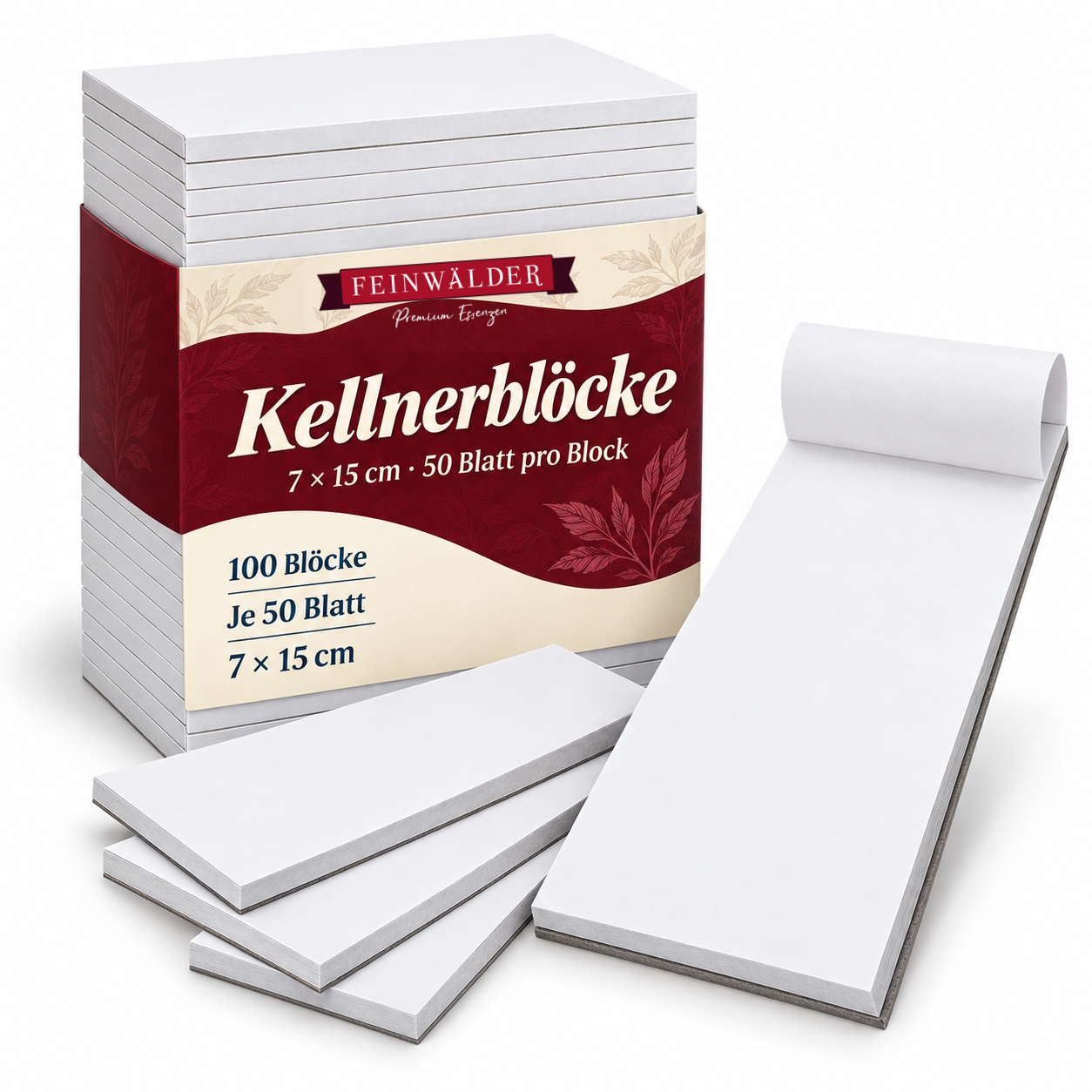Kellnerblöcke 100stk