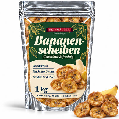 Getrocknete Bananenscheiben · 1 kg