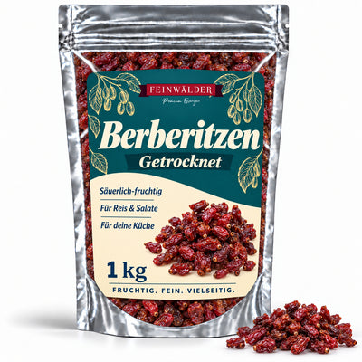 Getrocknete Berberitzen · 1 kg