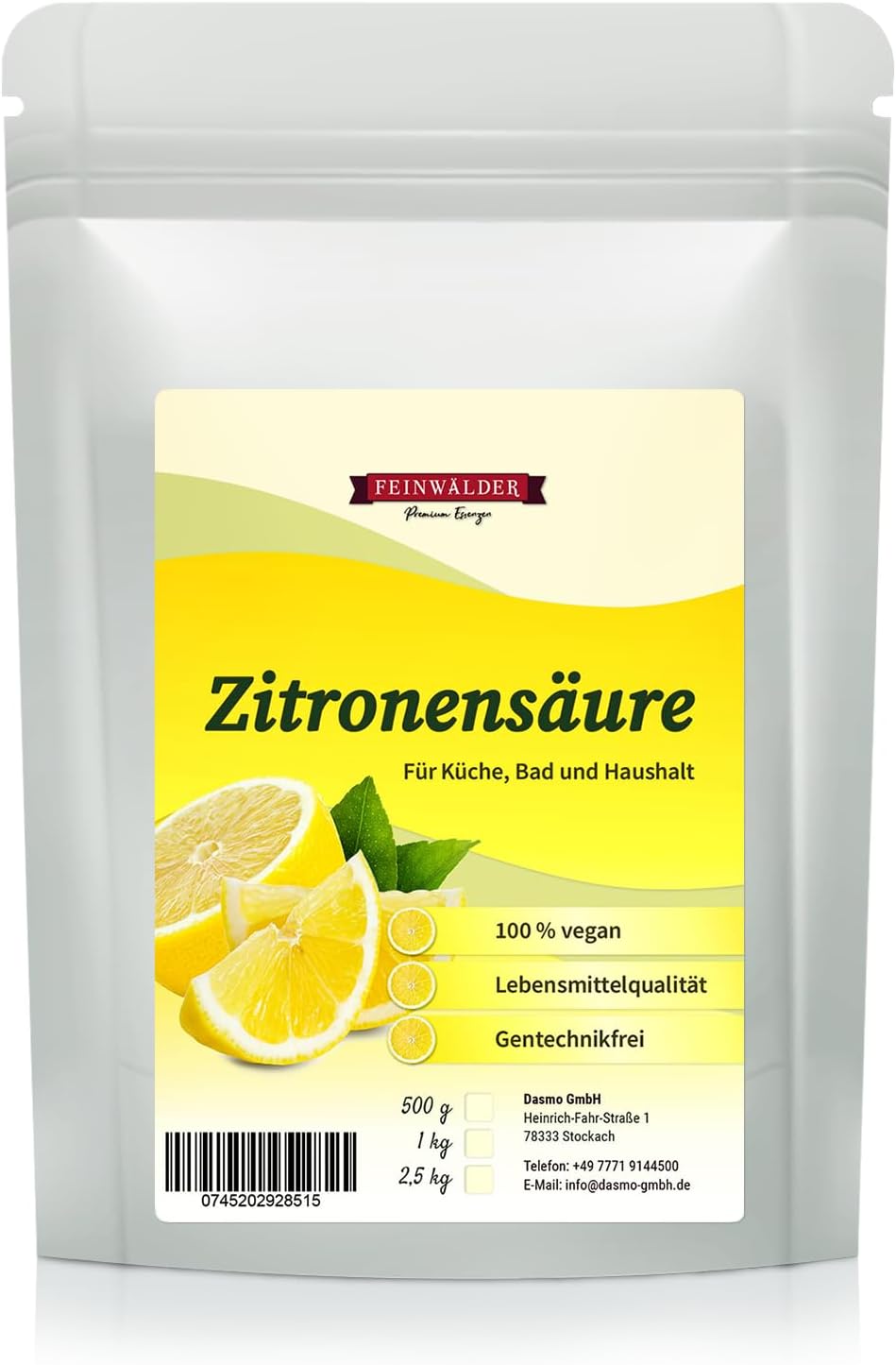 Produkt- und Verpackungsangaben in Originalgröße öffnen