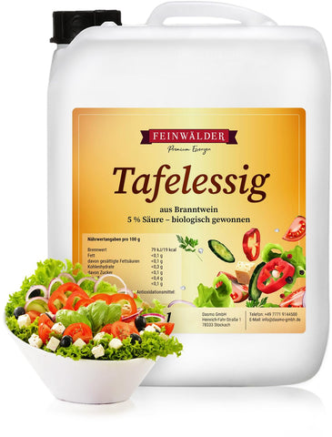 Feinwälder® Tafelessig mit 5% Säure