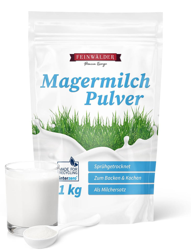 Lait entier en poudre Feinwälder® 1 kg, séché par atomisation douce