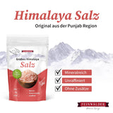 Sel rose cristallin Feinwälder® 1 kg, gros grains et 100 % naturel