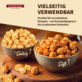 Maïs à popcorn Feinwälder® 1 kg en forme de champignon / sans gluten et végétalien / Cinéma