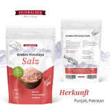 Sel rose cristallin Feinwälder® 1 kg, gros grains et 100 % naturel