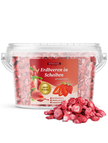 Feinwälder® Knusprige Erdbeerscheiben 300g – gefriergetrocknet