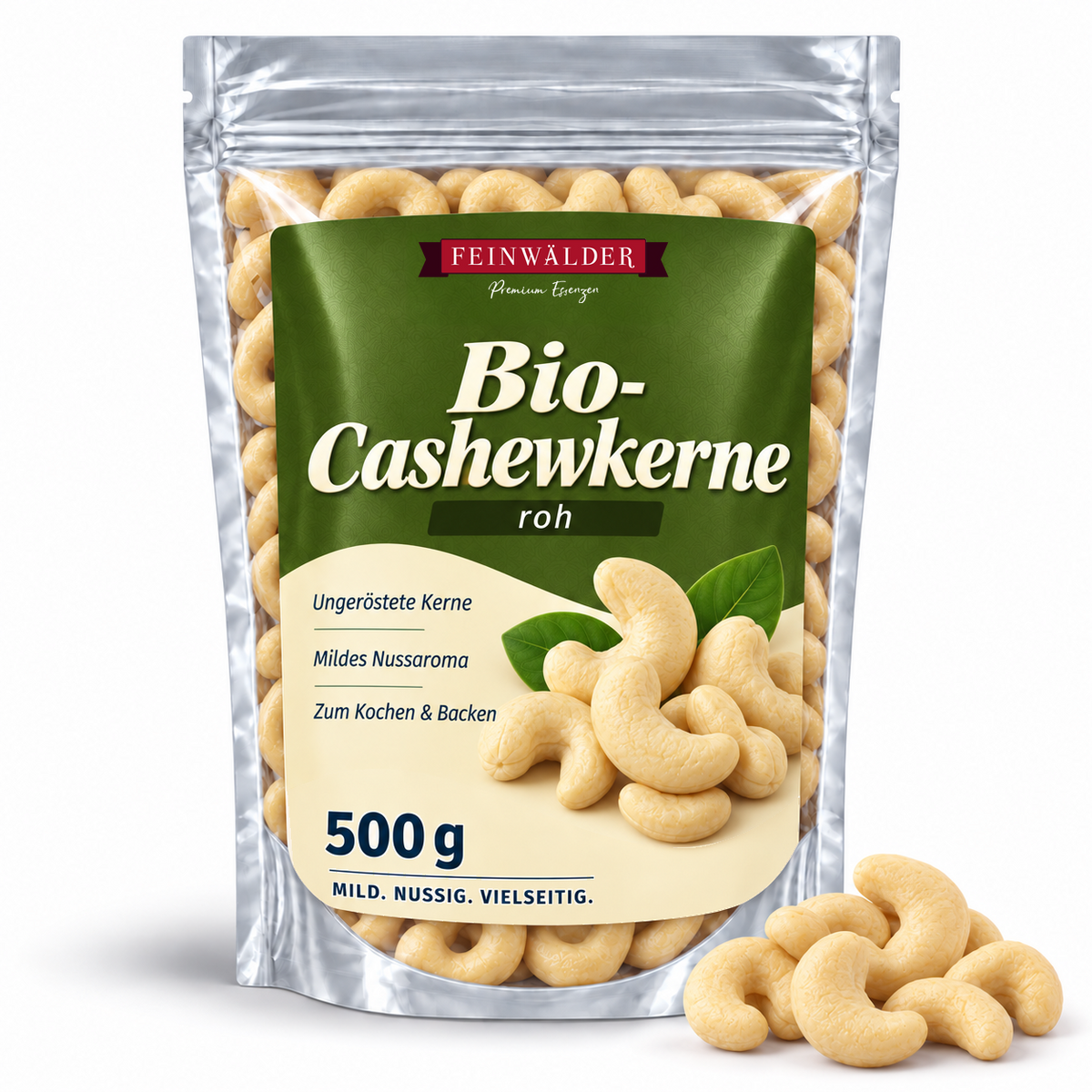 Bio-Cashewkerne, roh – 500 g