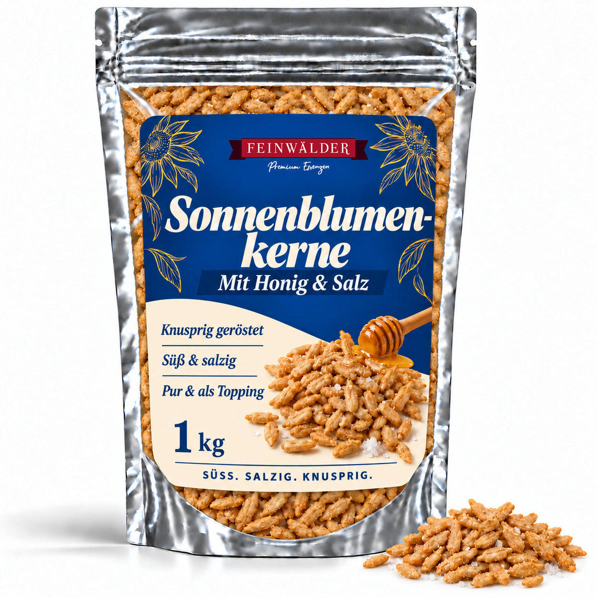 Sunflower seeds with honey & salt · 1 kg