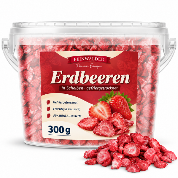 Knusprige Erdbeeren 300g