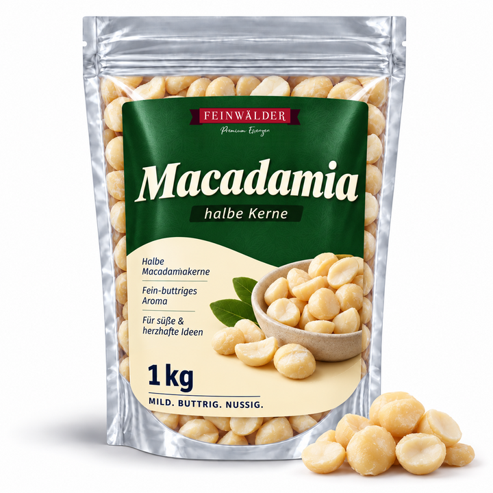 Macadamia Hälften 1kg – Hauptbild
