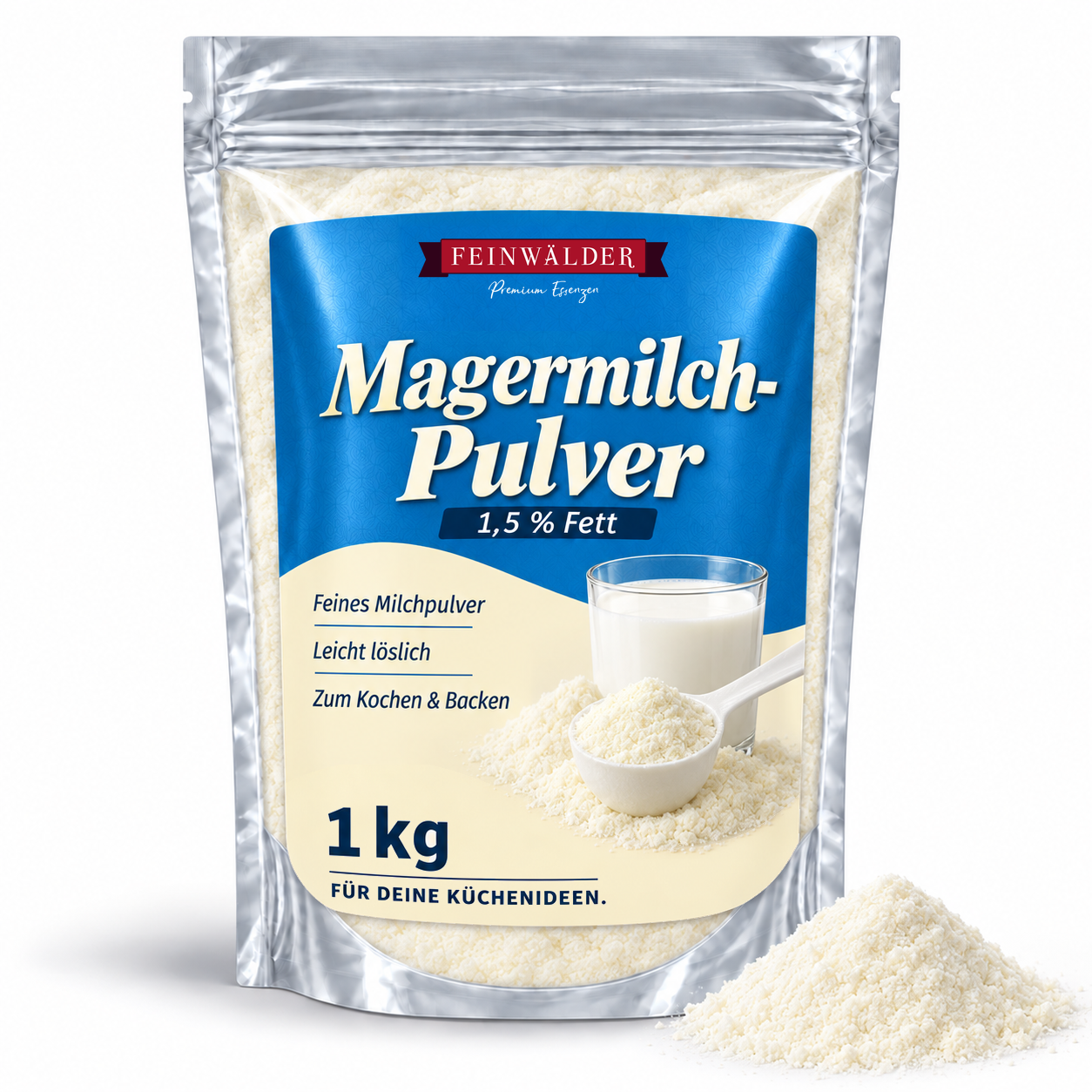 Magermilchpulver 1,5% Fett 1 kg