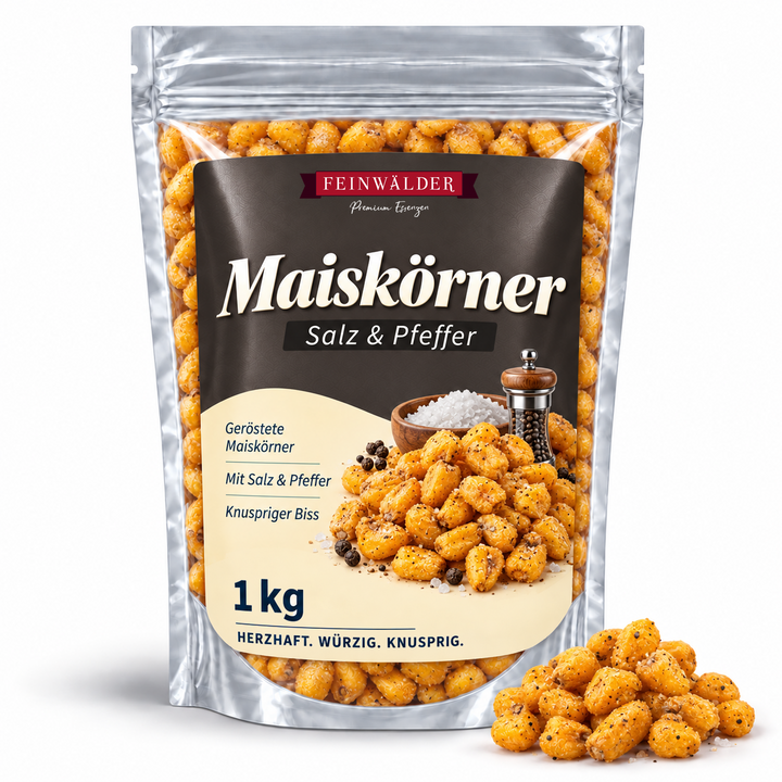 Corn kernels salt & pepper 1kg – main image