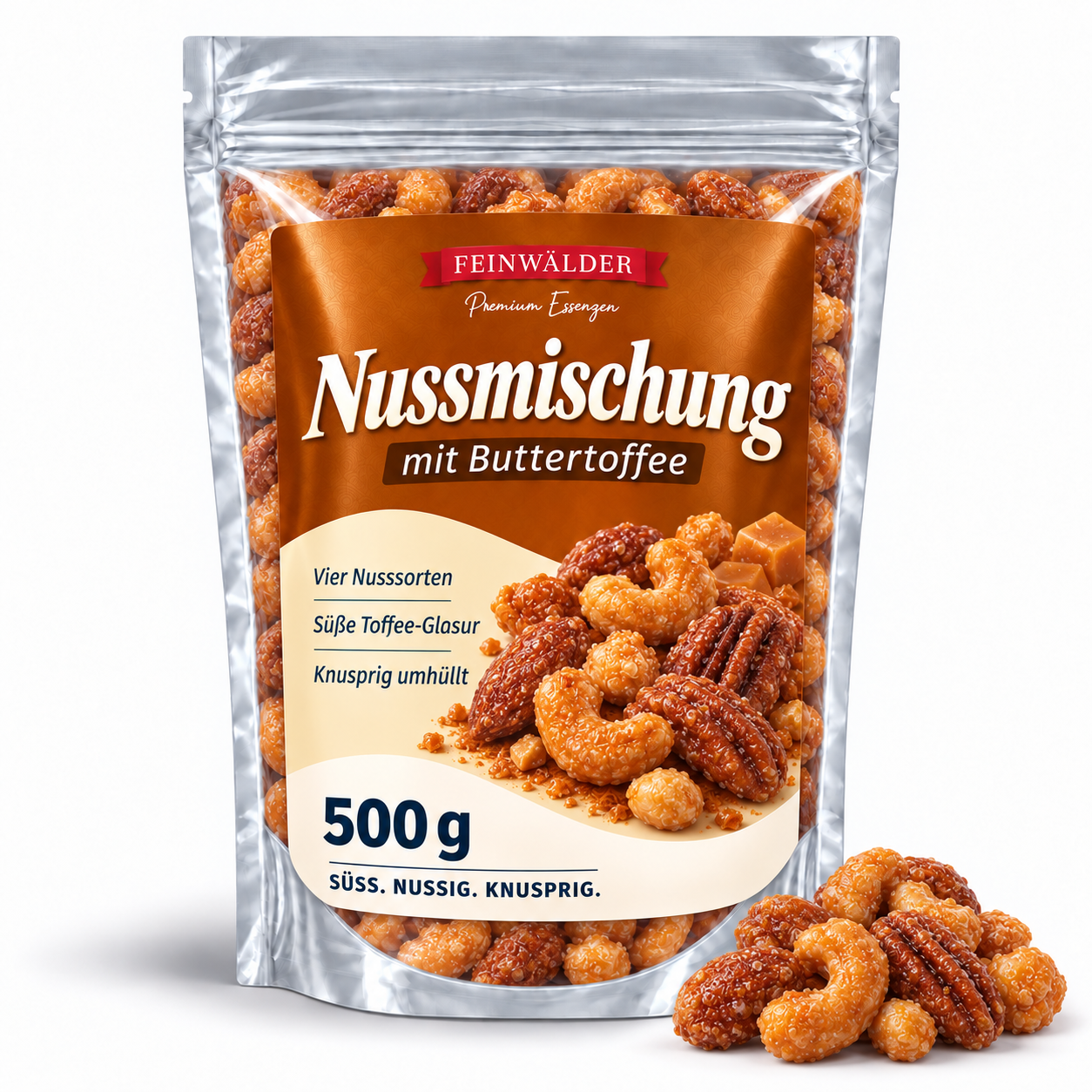 Nussmischung mit Buttertoffee – Hauptbild