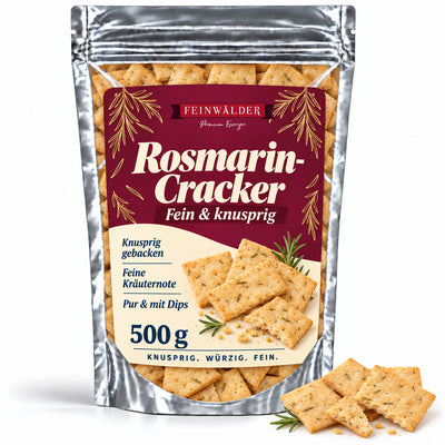 Krakersy z rozmarynem · 500 g